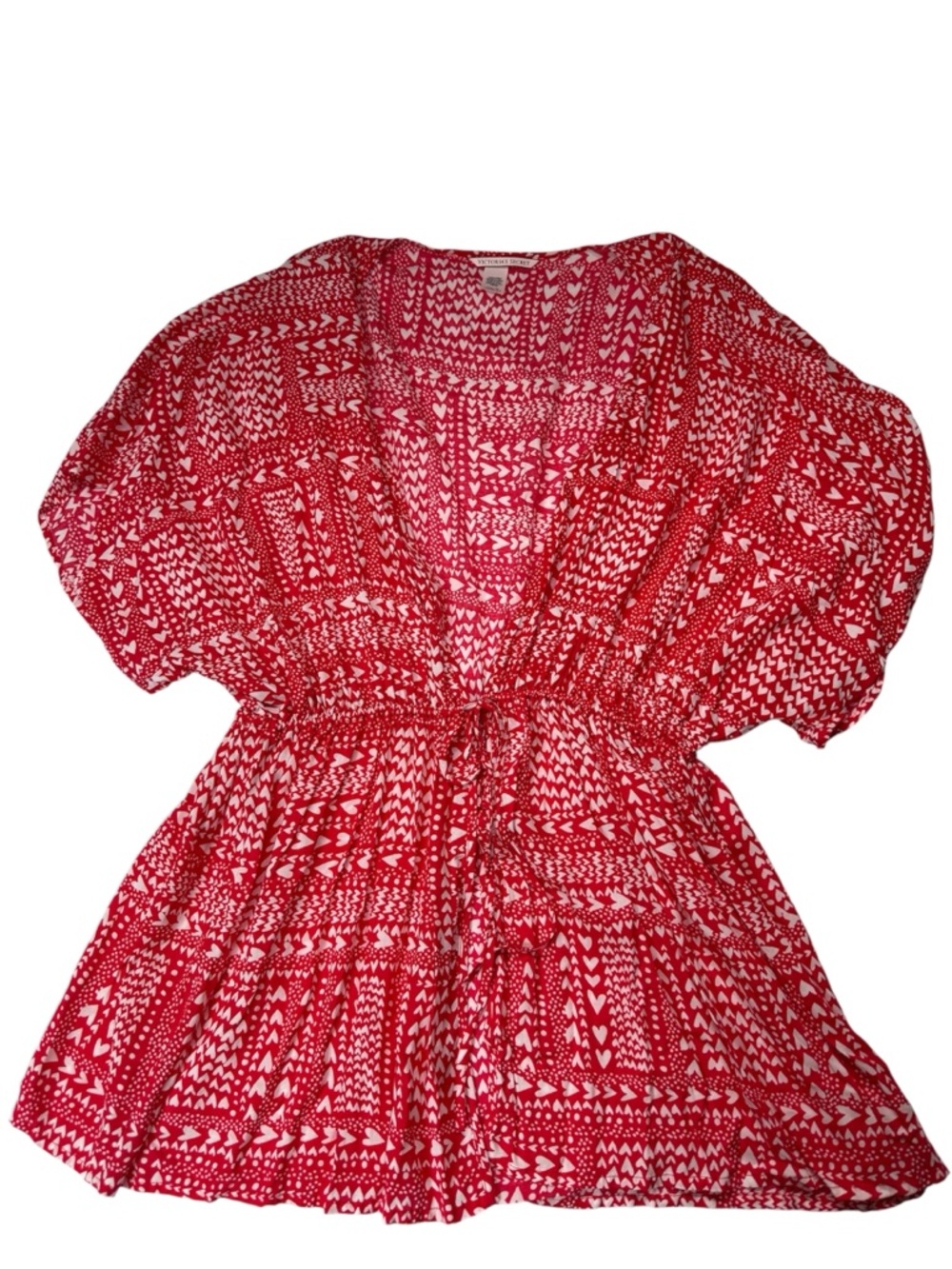 Victoria’s Secret Heart Kimono Swimsuit Coverup Wrap One Size